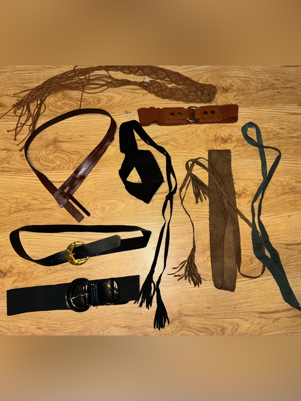 Mixed Boho S/M Belt Bundle